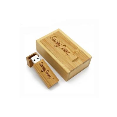 Square Wood USB